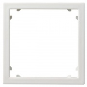 Промежуточная рамка для приборов с накладкой 45*45 мм (Alcatel) Gira белый глянцевый