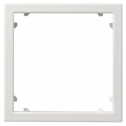 Промежуточная рамка для приборов с накладкой 45*45 мм (Alcatel) Gira белый матовый
