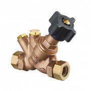 Вентиль запорный Oventrop Hydrocontrol ATR - Ду25 (НГ/НГ, PN16, с отверстиями для измерений)