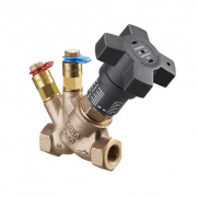 Вентиль регулирующий Oventrop Hydrocontrol VTR (25 бар) - Ду20 (ВР/ВР, с 2-мя ниппелями)