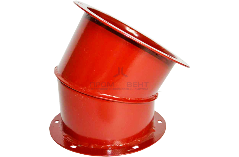 Отвод 30 градусов (круглый сварной)