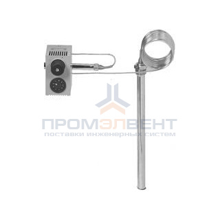 Термостатический элемент Danfoss AFT06 - 1" с погружной гильзой D22x380мм (настройка 20–90°C)