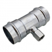 Тройник переходной Conex Banninger PC 4130G - 22 x 1/2" x 22 (оцинкованная сталь)