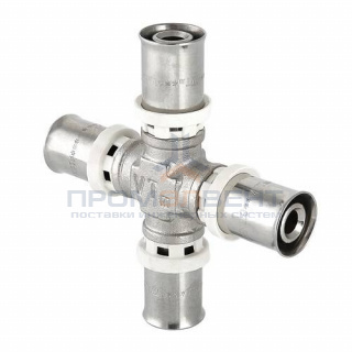 Крестовина VALTEC VTm.241 - 20 (прессовая, для металлопластиковых труб)