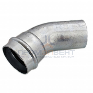 Отвод 45° Conex Banninger PC 5040 - 28 (оцинкованная сталь)