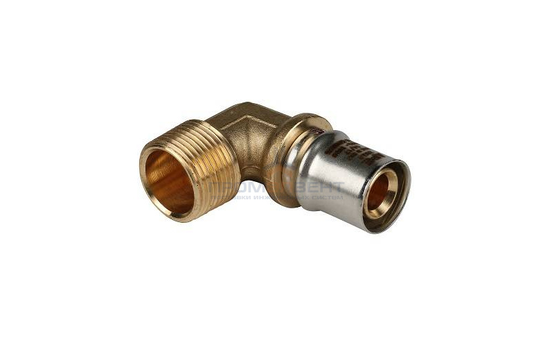 Переход на наружную резьбу угловой STOUT - 20 x 1/2