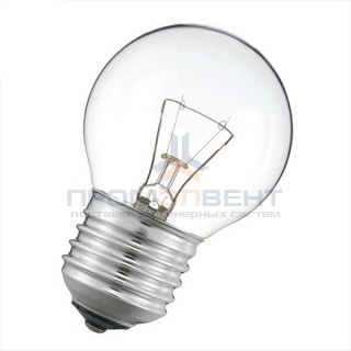 Лампа накаливания шарик PHILIPS STANDART P45 CL 60W E27 230V