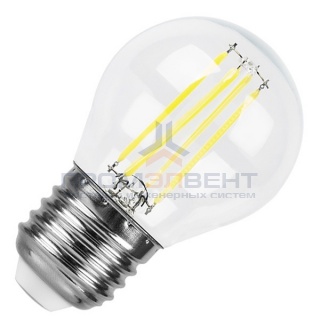 Лампа LED G45 шар прозрачный 7Вт 230В 3000К E27 серия 360° IEK