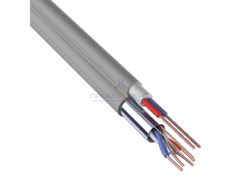 Мульти-кабель FTP 2PR 24AWG cat.5e + 2х0,75  [бухта 200м]