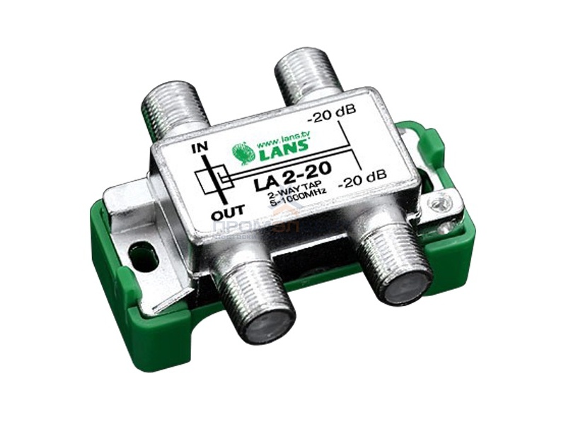 Ответвитель 2 отвода 20.0 дБ