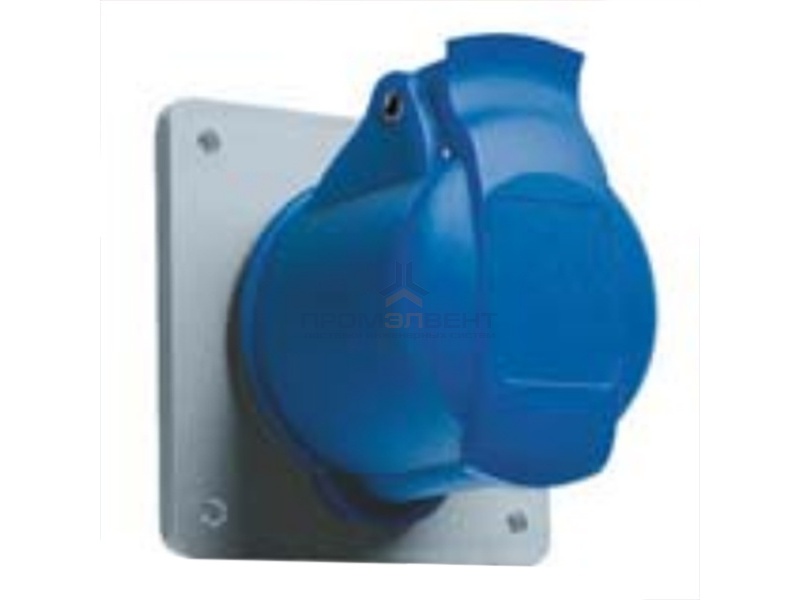 Розетка встраиваемая прямая ABB 232 RU6 IP44 32A 2P+E