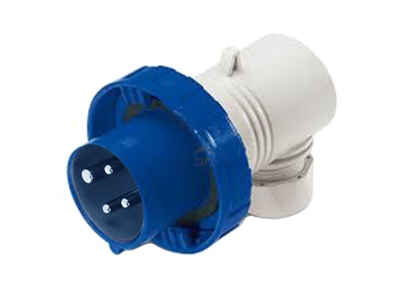 Вилка кабельная угловая DKC Quadro IP67 16А 3P+E 400В