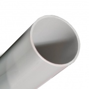 Труба ПВХ жёсткая гладкая д.40мм, тяжёлая, цвет серый [2м/шт, уп.20м]